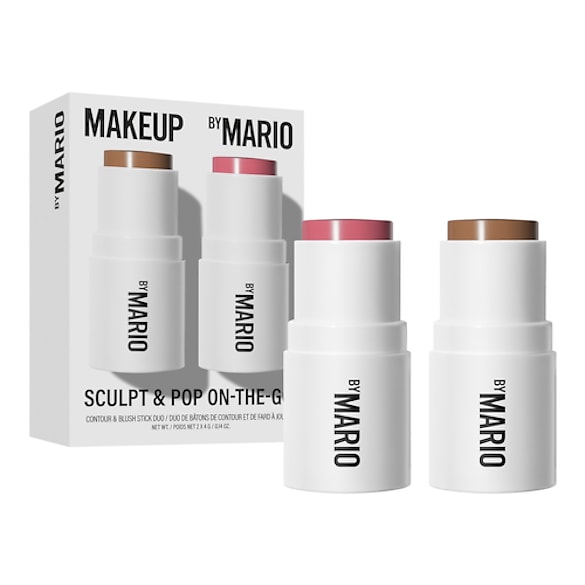 Sculpt & Pop On the Go - Δίδυμο Μίνι Περίγραμμα και Ρουζ, Makeup By Mario